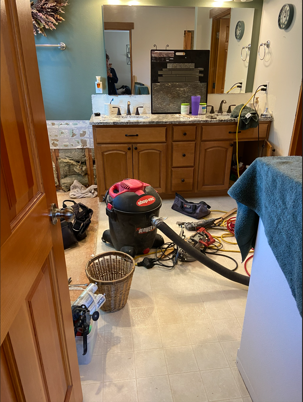 Bathroom remodel