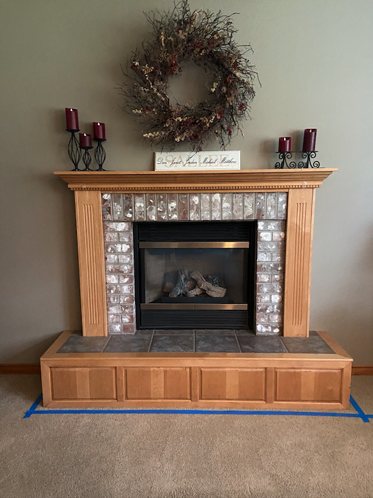 Fireplace remodel