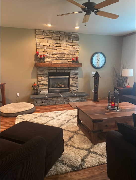 Fireplace remodel